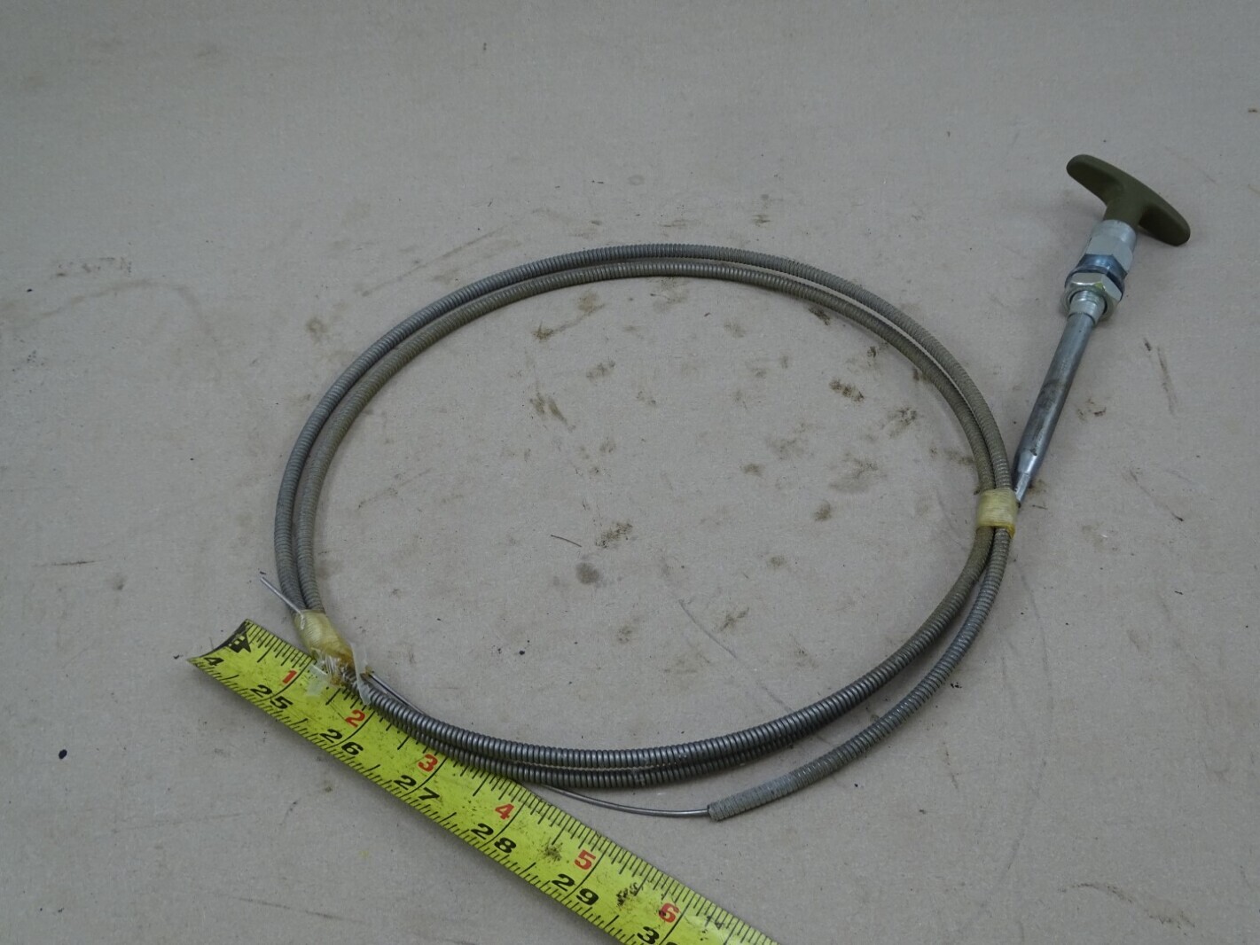 Military Vehicle Push-Pull Control Assembly 116-032-280, 2990-00-131-6151