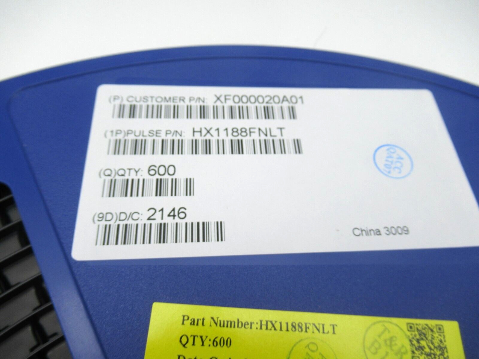 600 QTY Pulse Electronics HX1188FNLT Isolation Data Transformer Transmitter NEW