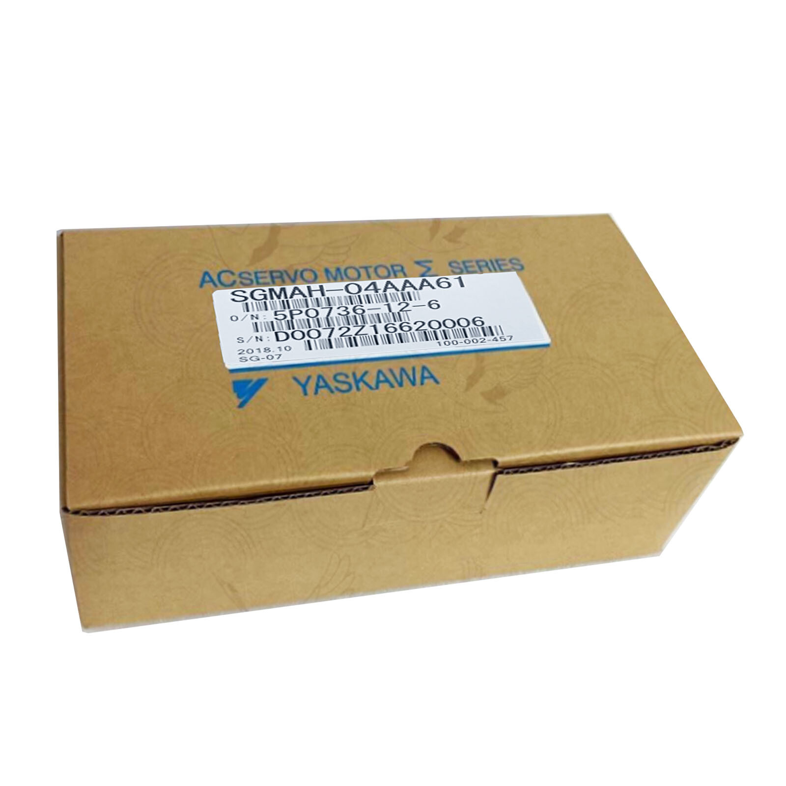 New In Box YASKAWA SGMAH-04AAA61 Servo Motor