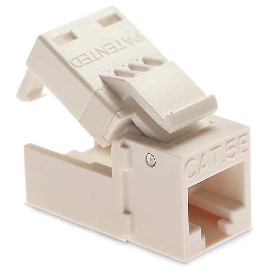 New Platinum Tools EZ-SnapJack Cat 5/5e Jacks – White 20 Pack – P/N 705WH-20J