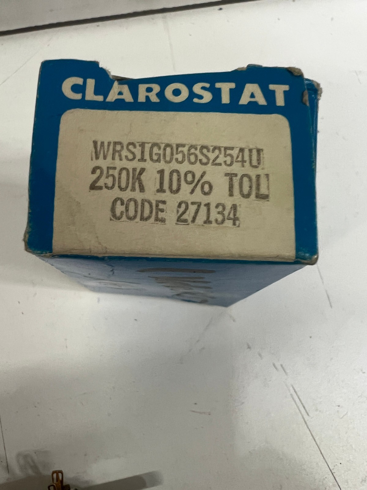 Clarostat WRS1G056S254U Potentiometer DWRS1G056S254U / 250K 10% TOL
