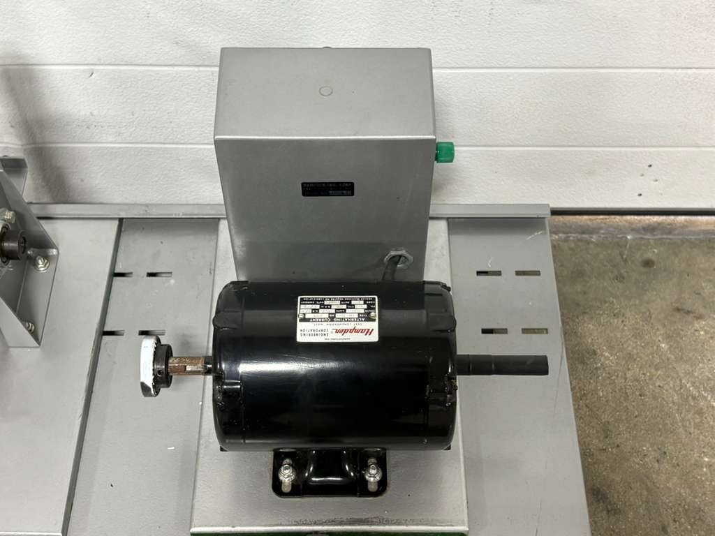 Hampden Two-Machine Bedplate Training System Model H-MGB-100-DG, IM-100, PB-100