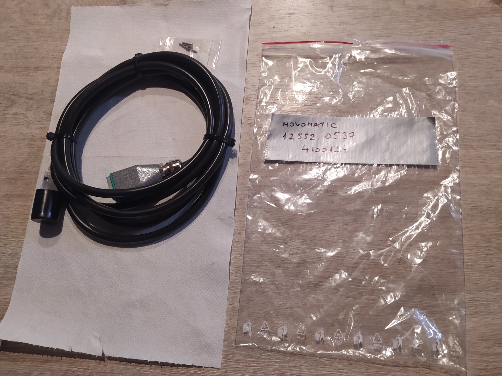 MOVOMATIC 12552.0537 TRANSDUCER CABLE [NEW]