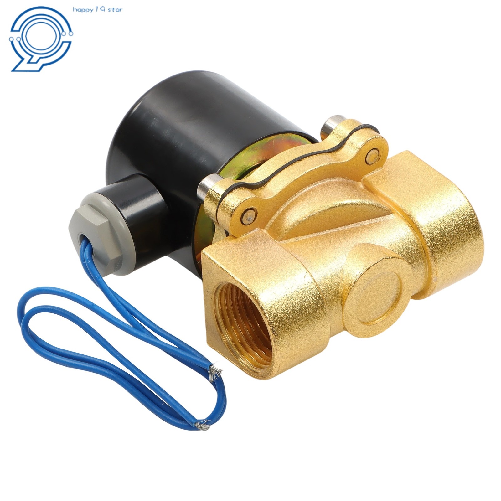 12V 220V 3/4″ Solenoid Valve Air Water N/C Gas Oil Normally Closed