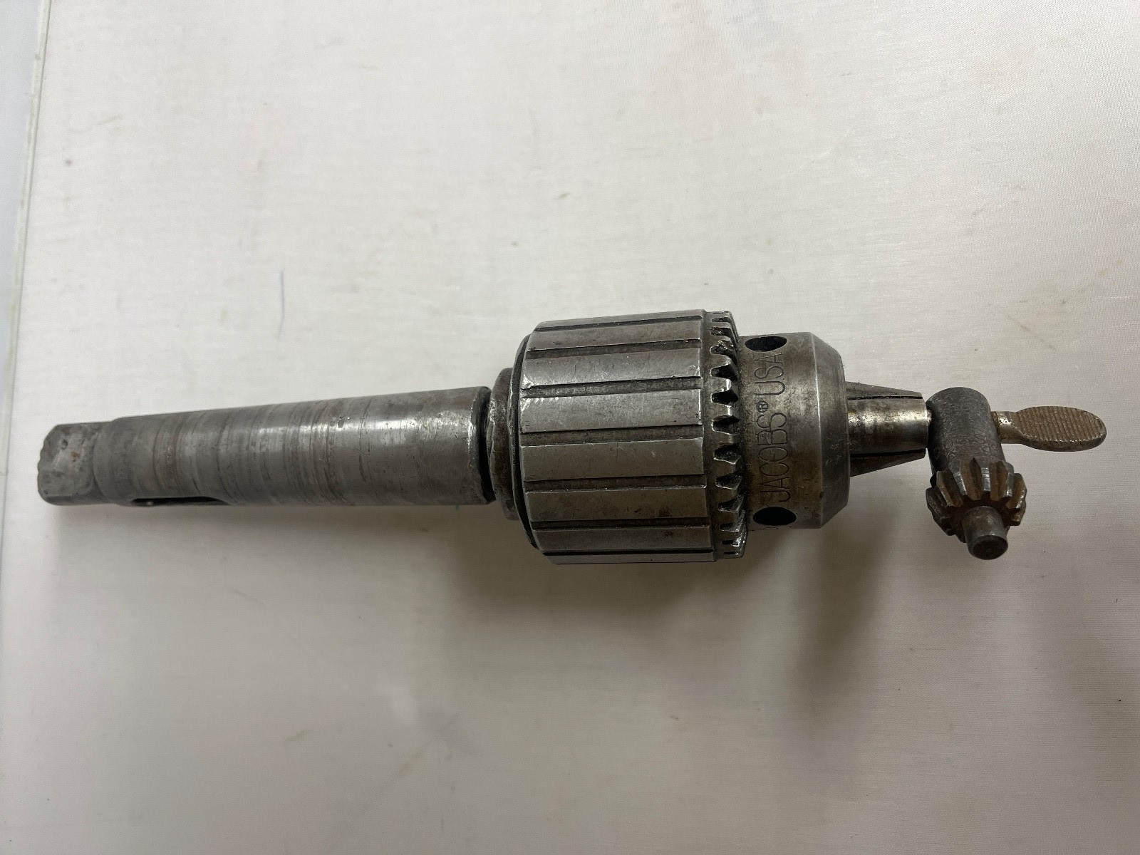 JACOBS CHUCK ARBOR 36PD 3 TAPER .18-.80″ 5-20MM – USED with Key