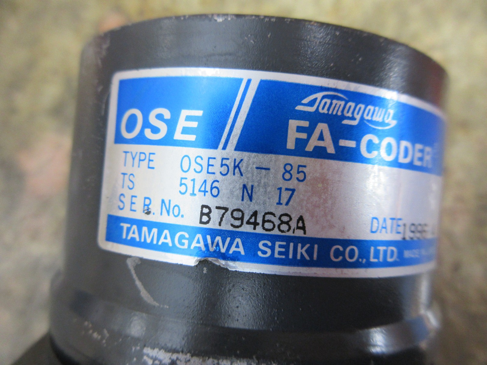 *SPECIAL PRICE* MITSUBISHI MOTOR HA33NC-TSD5 TAMAGAWA OSE5K-85 5146N17