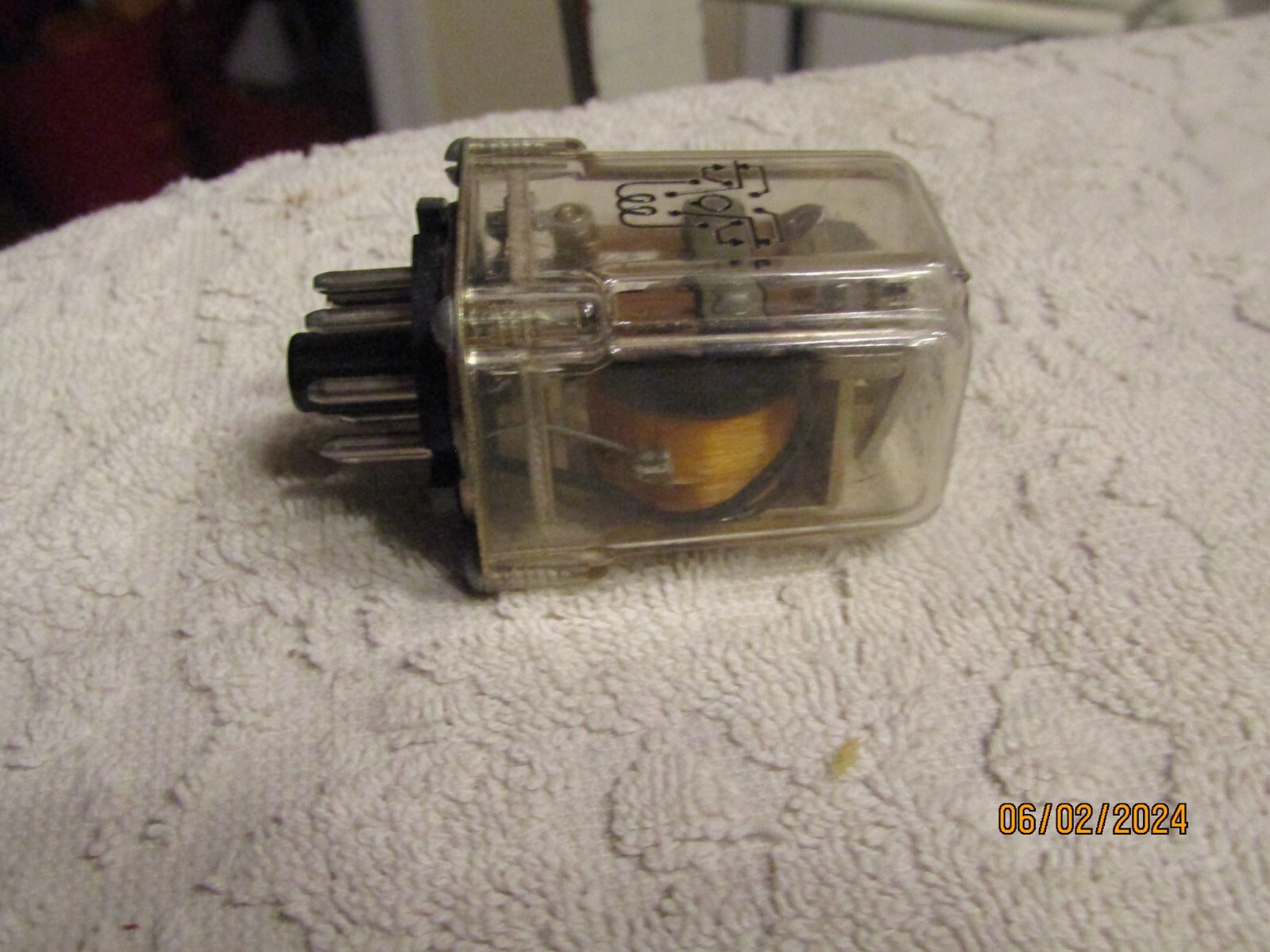Potter & Brumfield AMF KRP14AG 6V 50-60 Hz Relay 11 Pin Socket