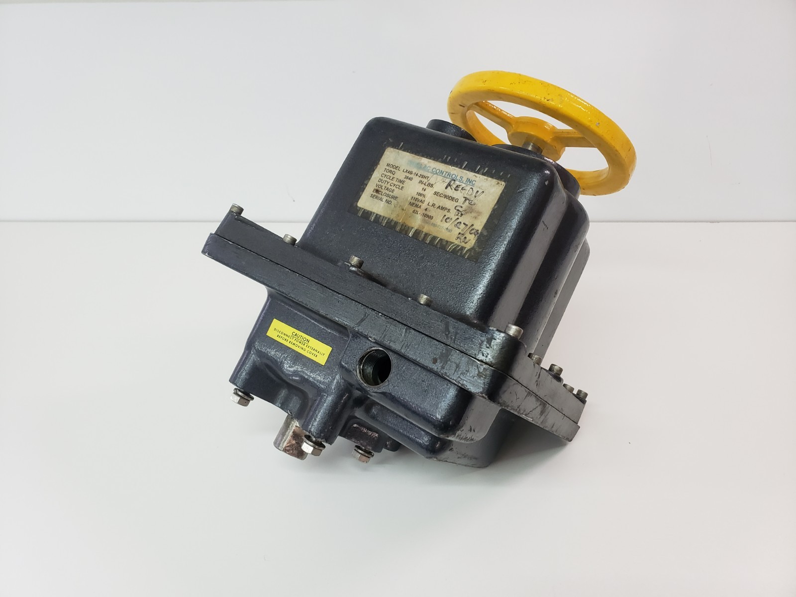 ICI Indelac LX4B-14-2SHT Valve Actuator Operator 3840in-lbs