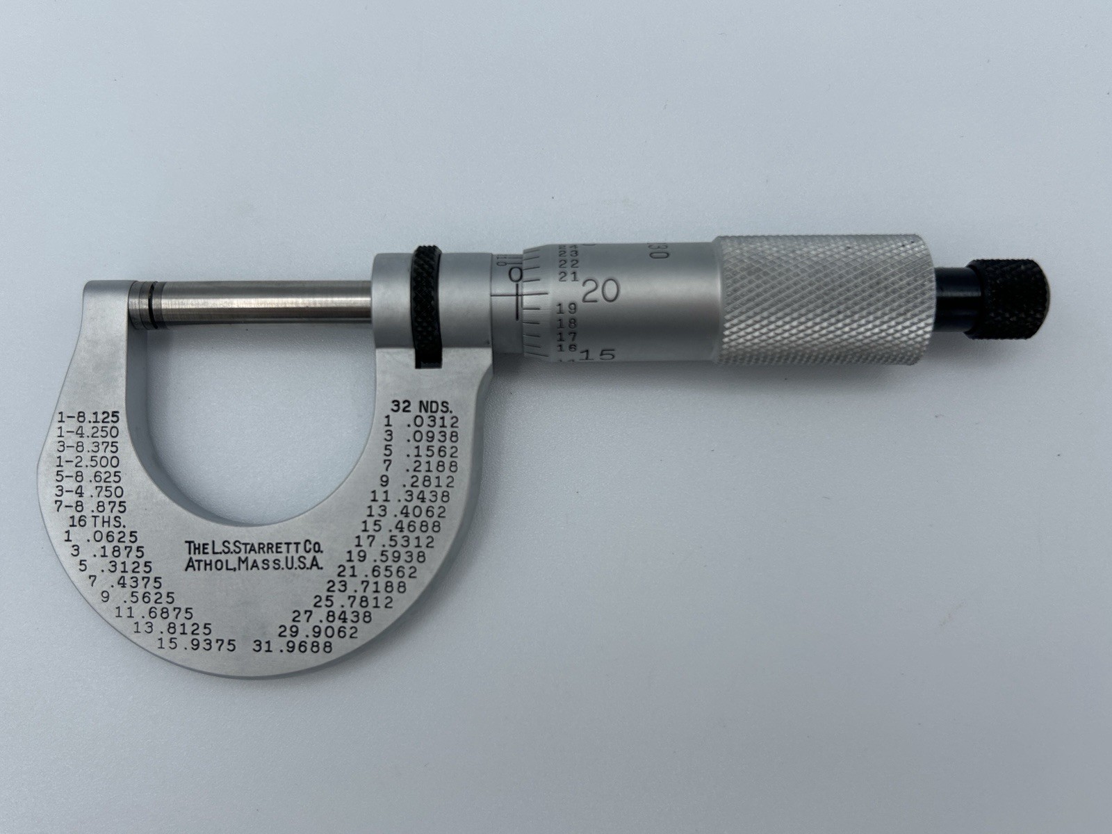 Starrett S906Z Depth Inside Outside Micrometer Set 230, 436, 445 Boxes & Papers