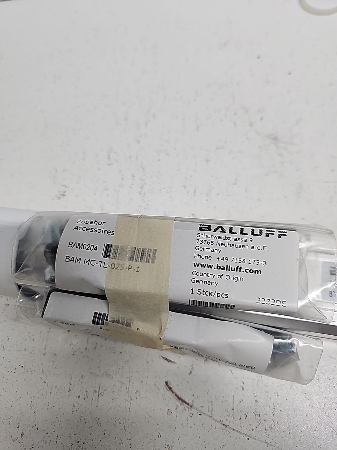 BALLUFF BTL29MN BTL7-A501-M0508-P-S32 MAGNETOSTRICTIVE POSITION SENSOR **NOS**
