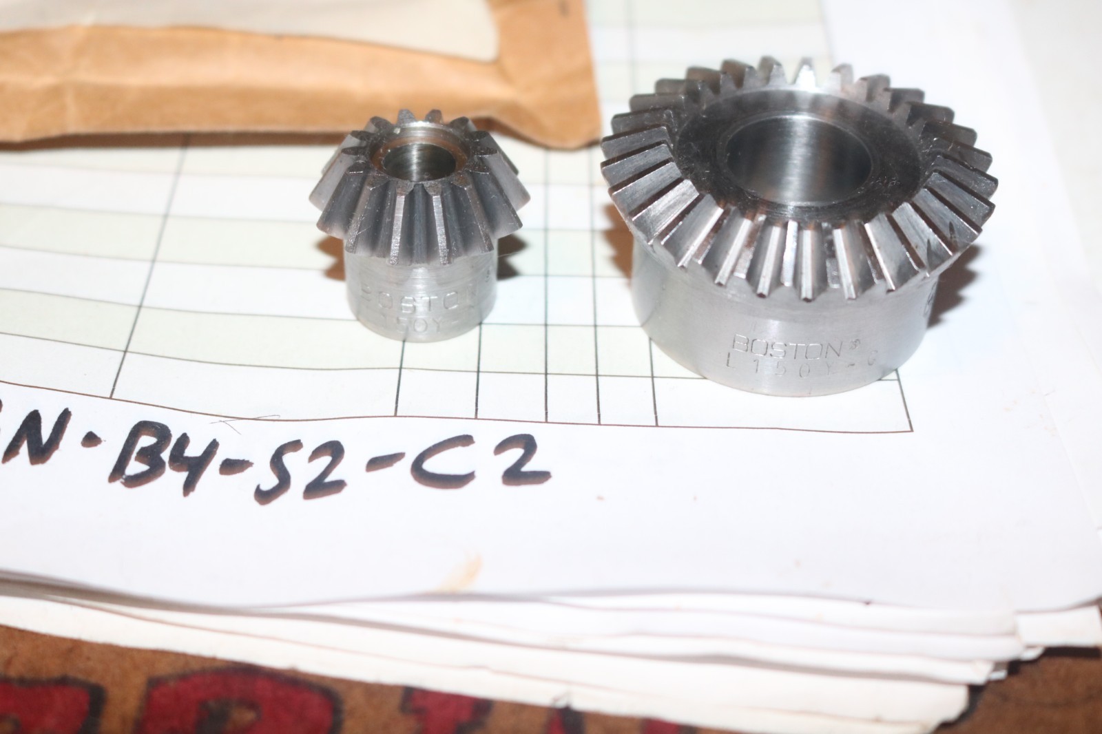 NOS Cameron Cooper tachometer gear set PN 1GSB26 3020-00-146-2210