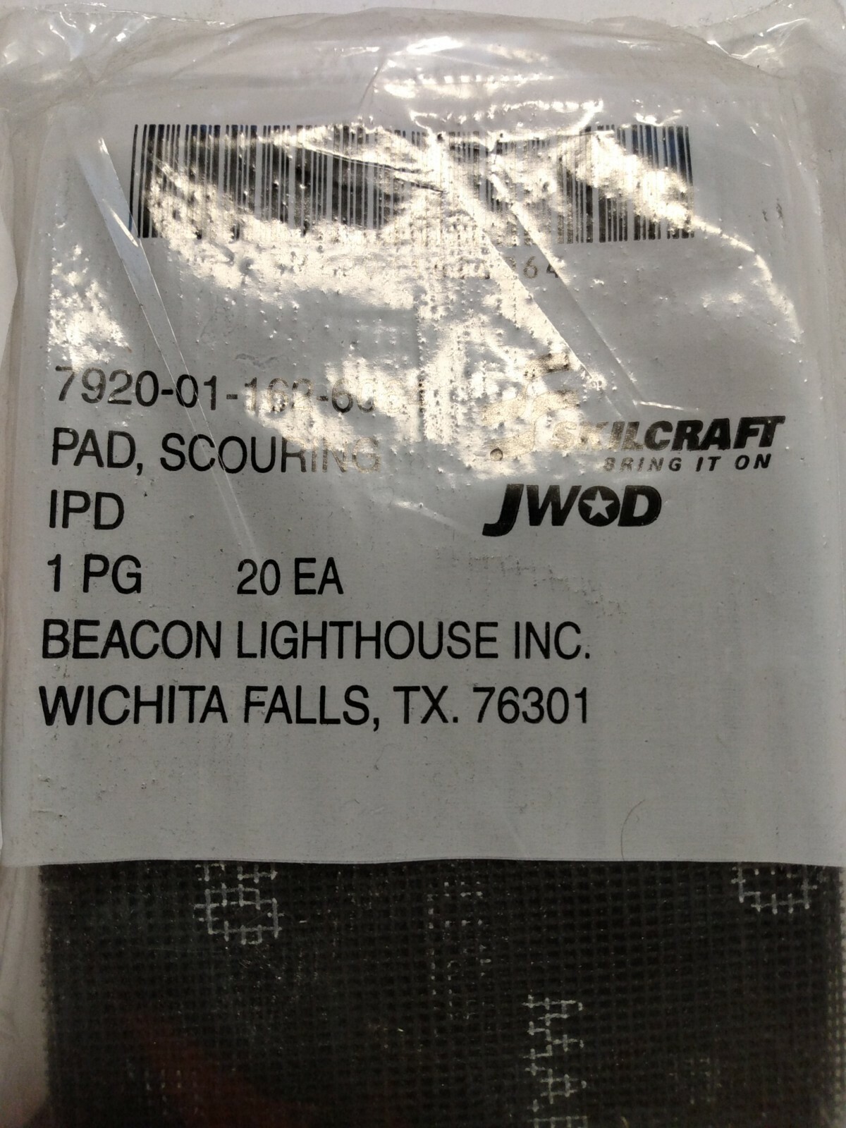 scouring pad skilcraft lot of 20 sand screen paper 4 x 5 1/2 JWOD griddle screen
