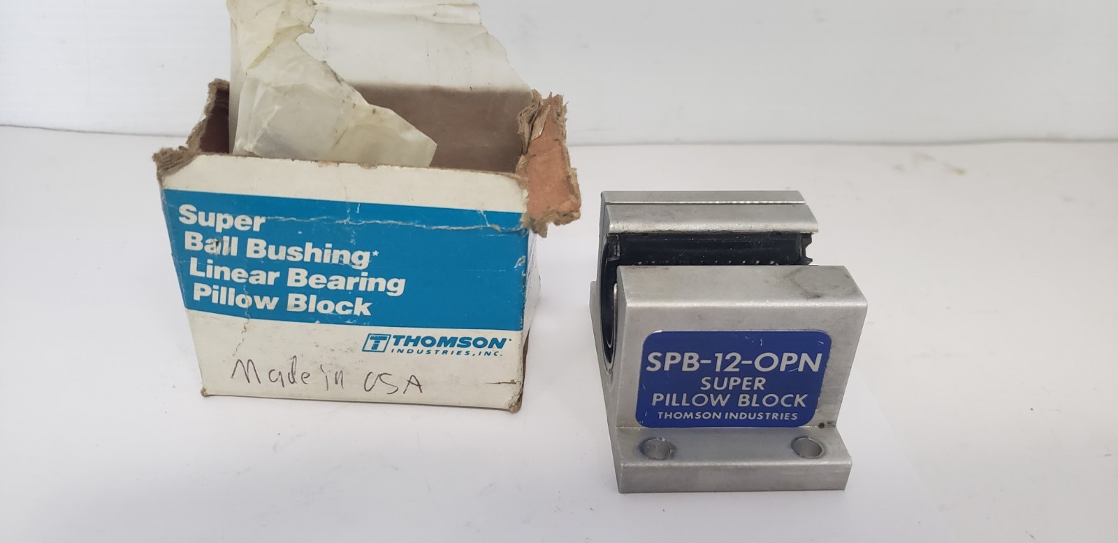 THOMSON INDUSTRIES SPB-12-OPN SUPER BLOCK PILLOW, NIB