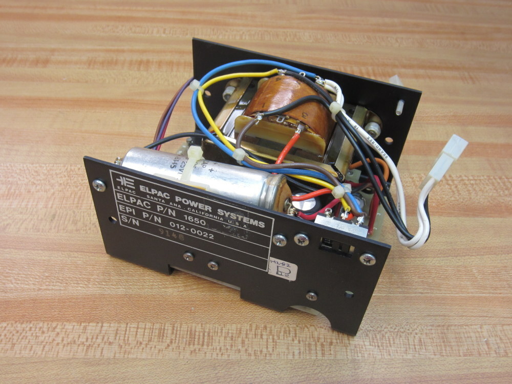 Elpac 1650 Power Supply 012-0022
