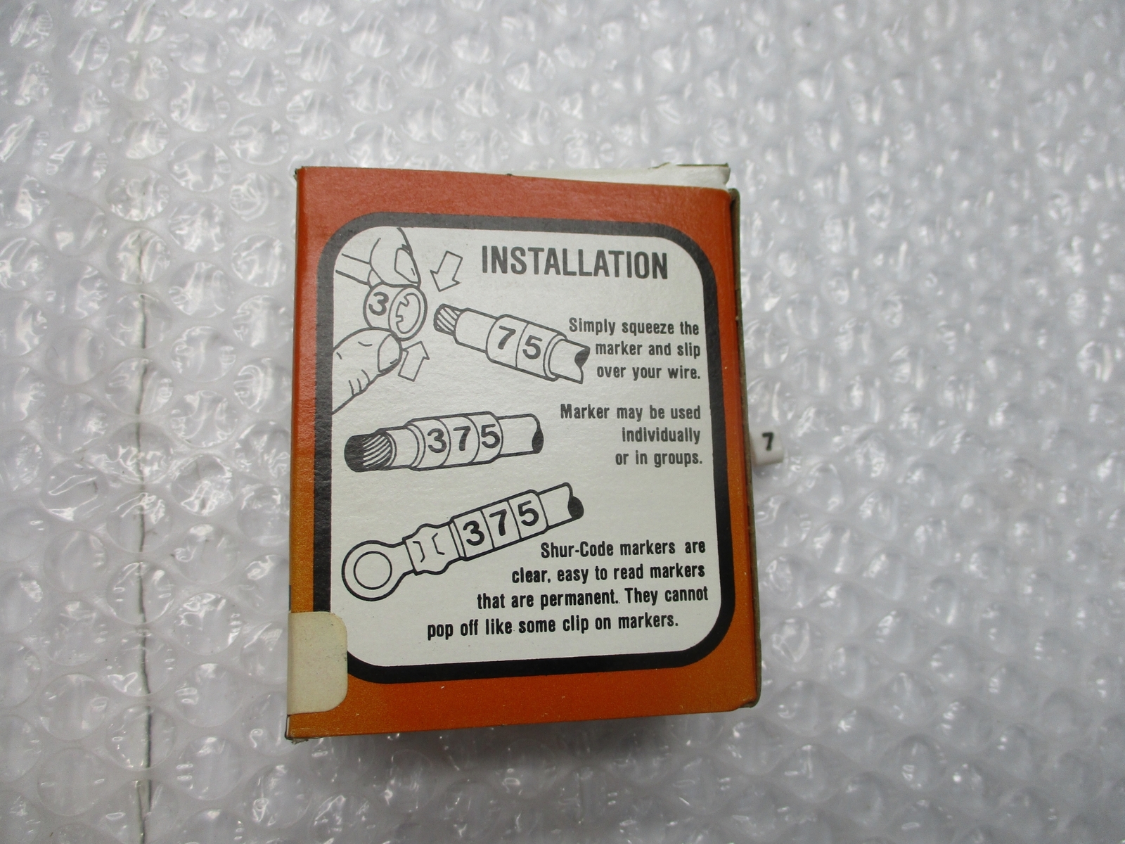 INDUSTRIAL SPARE SM1407 MARKERS PKG OF 200 NSMP