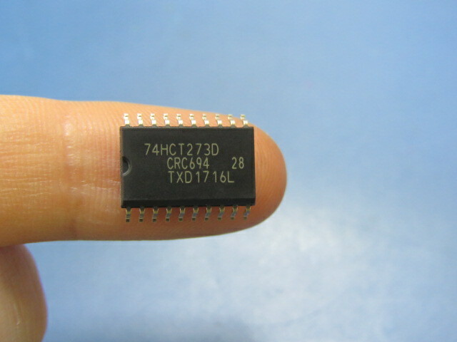 NEXPERIA 74HCT273D 653 Qty of 114 per Lot Flip Flop 1 Element D-Type 8 Bit Po