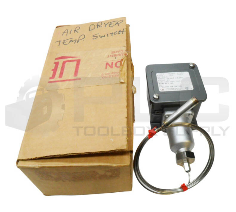 NEW UNITED ELECTRIC E105 3BS 9027 TEMPERATURE CONTROLLER 100-400DEG F 15A 480VAC