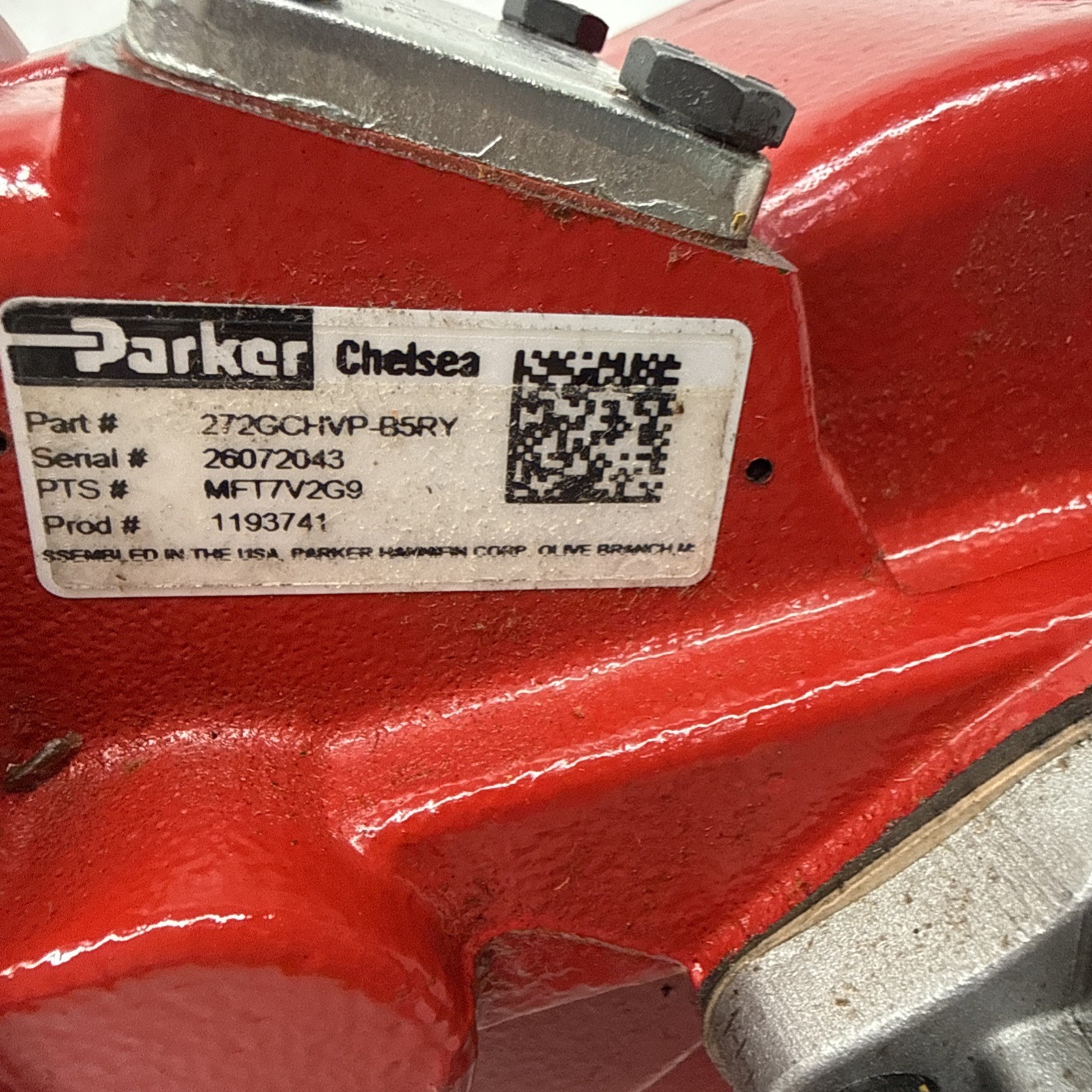 Open Box PARKER 272GCHVP-B5RY Power Take-Off Assembly – Transportation