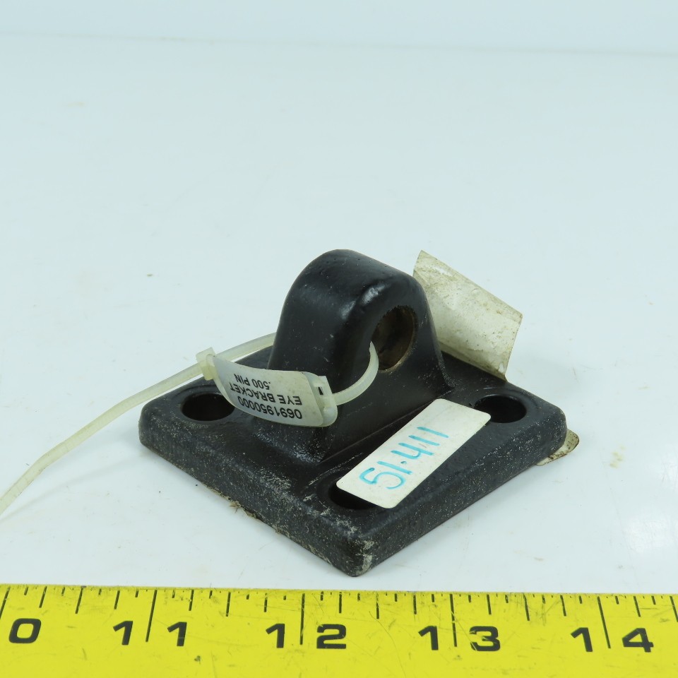Parker 0691950000 0.500″ Eye ID Clevis Pivot Bracket 2-1/2″ x 2-1/2″ Base