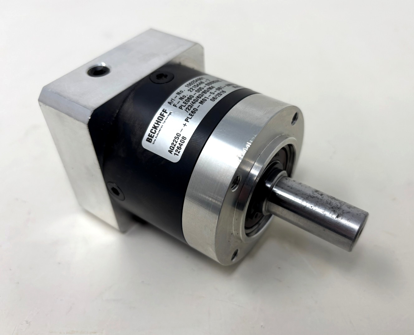 Beckhoff AG2250 PLE060-005-SSSB3AC-E9/23/40/63/B5/M4 Planetary Gearbox