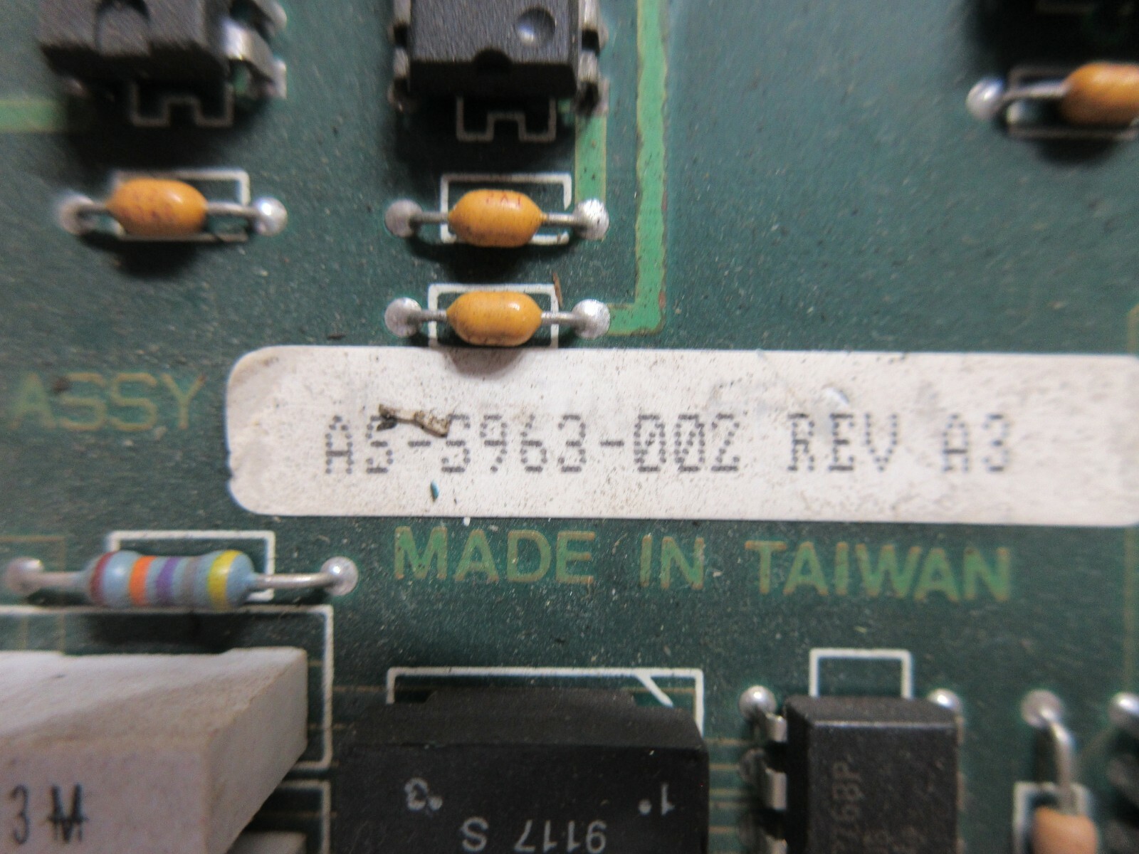 GOULD MODICON CIRCUIT BOARD PCB S963-000 REV A1 (C) AS-S963-002 REV A3