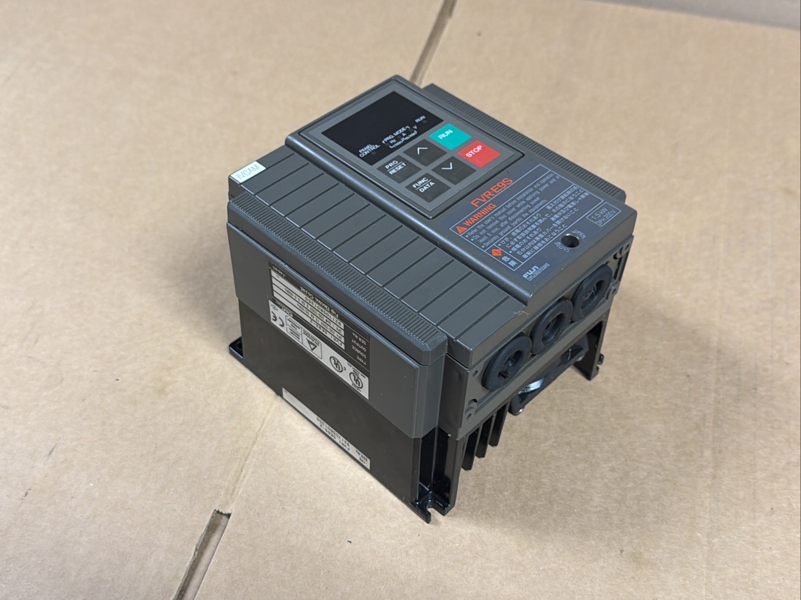 Fuji FVR1.5E9S-2 Variable Frequency Drive 1.5kW WARRANTY FAST SHIPPING