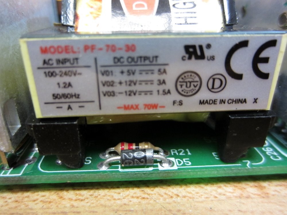 Martek Power PF-70-30 Power Supply PF7030