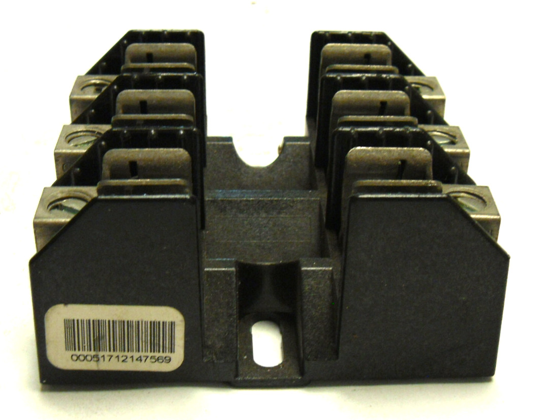NEW BUSS R25060-3CR FUSE HOLDER 250V-30A