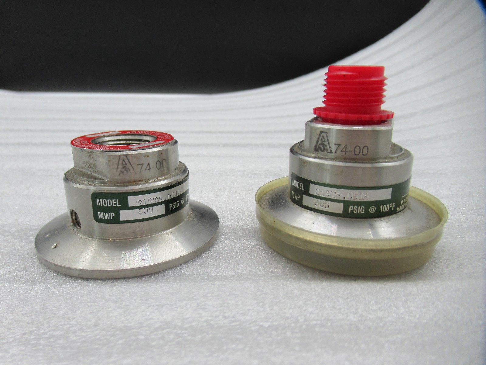 PIC P I Components Differential Pressure Diaphragm S19T4 316L A3 74-00 *LOT OF 2