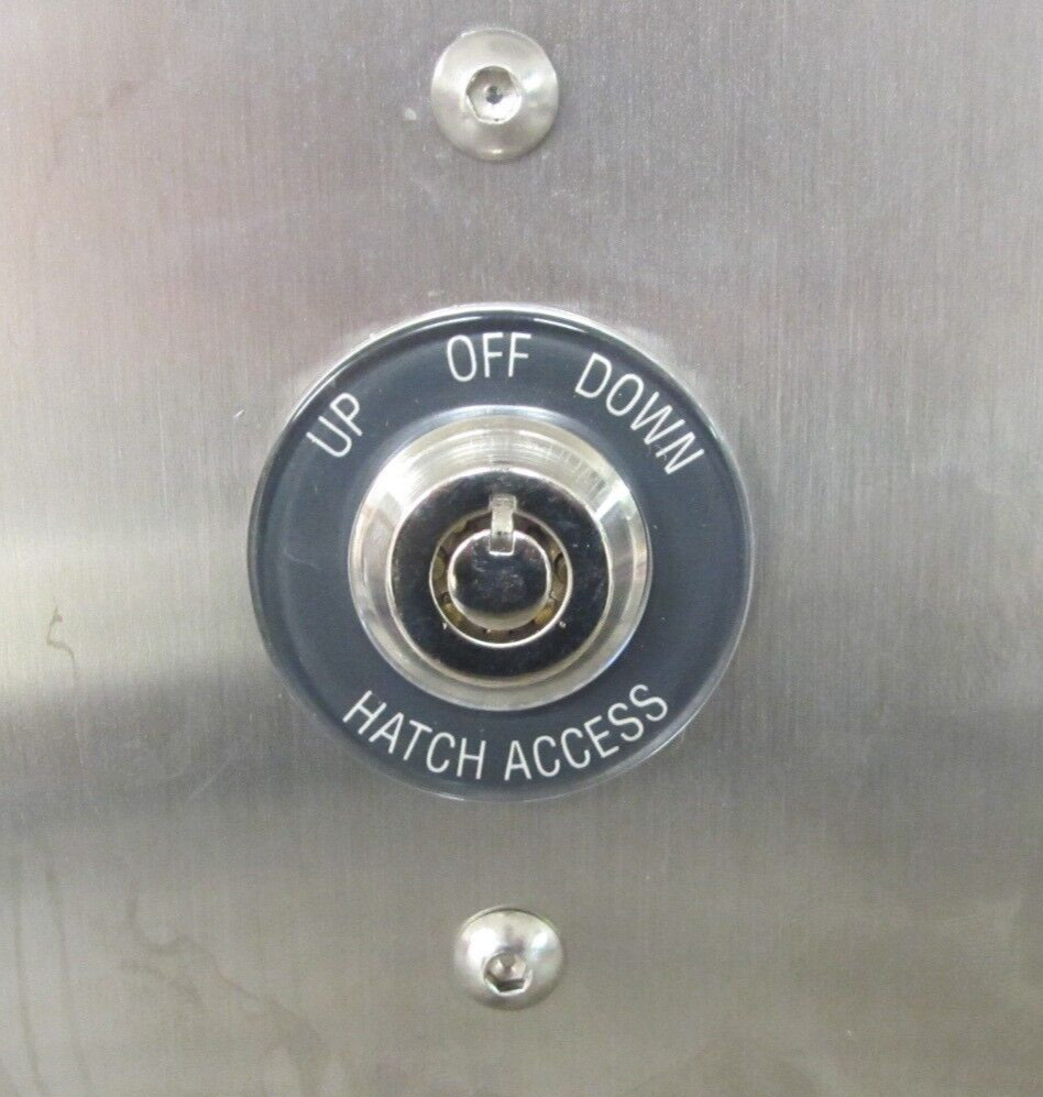 KONE KSL600 ELEVATOR UP OFF DOWN HATCH ACCESS CONTROL SWITCH NOS FREE SHIPPING