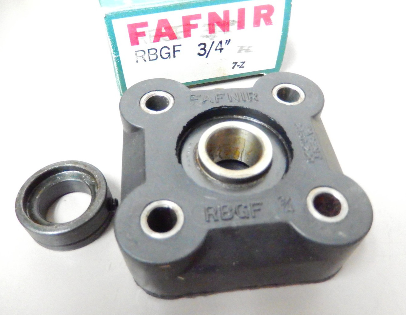 Fafnir RPGF 3/4″ ID Flange Bearing 4 Bolt Mount With Collar