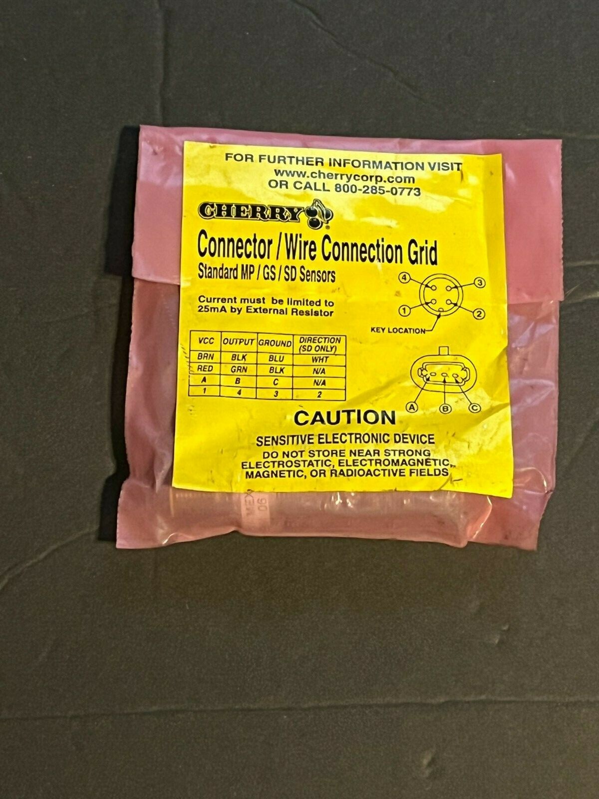 cherry GS100201 Sensor nos old stock
