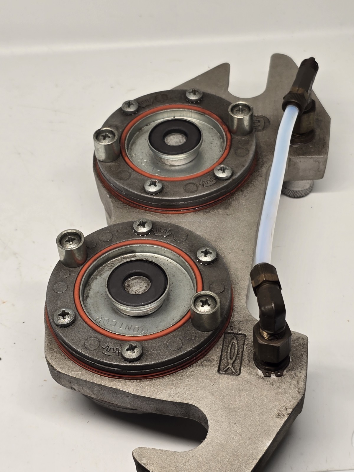 Montcor 192603 Dual Roller Cable Wire Guide Tensioner Assembly Industrial