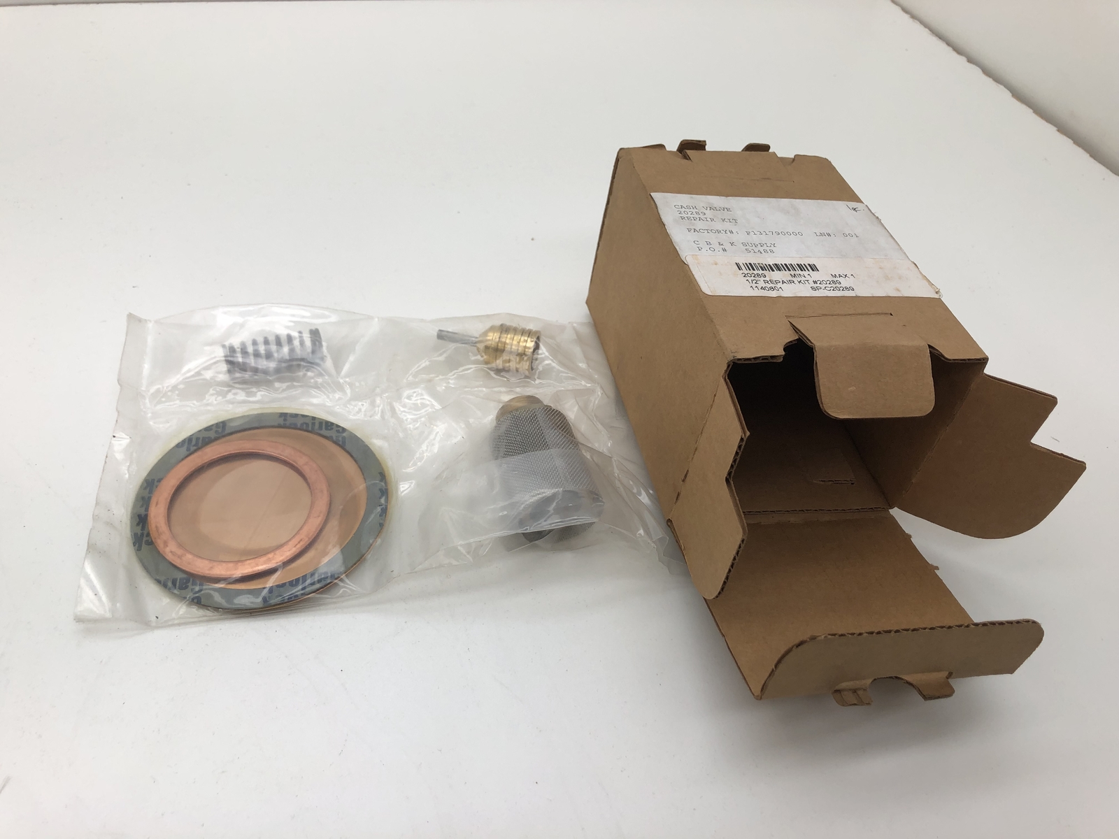 CASH 20289 VALVE REPAIR KIT