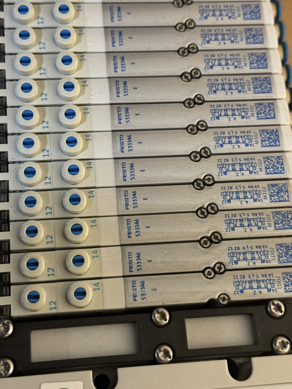 Festo CPX-FB36 Valve manifold hub, 53346, VMPA1-FB-EMS-8, VMPA-FB-EPL-EU