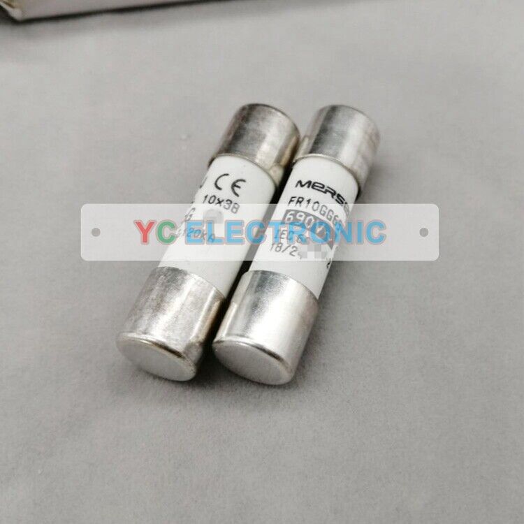 QTY:10 For FR10GG69V12 12A 690V Fuse New