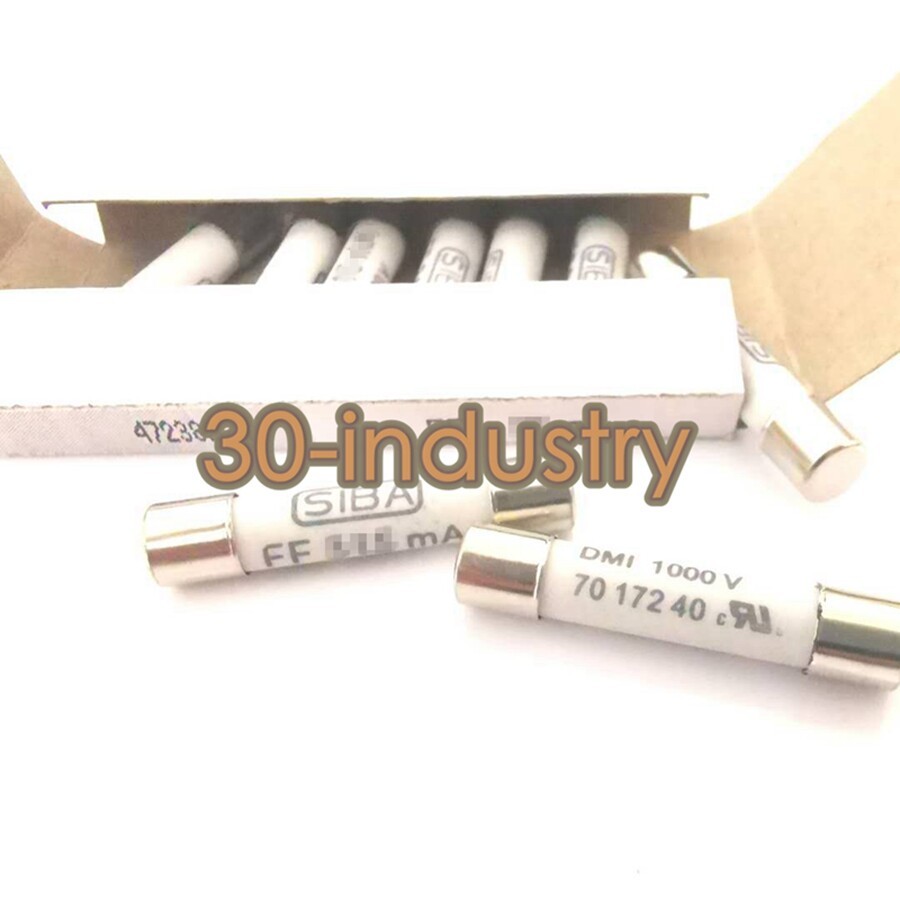 QTY:10 NEW FOR 7017240 FF200mA DMI Fast Fuse 1000V 0.2A 6.3x32mm