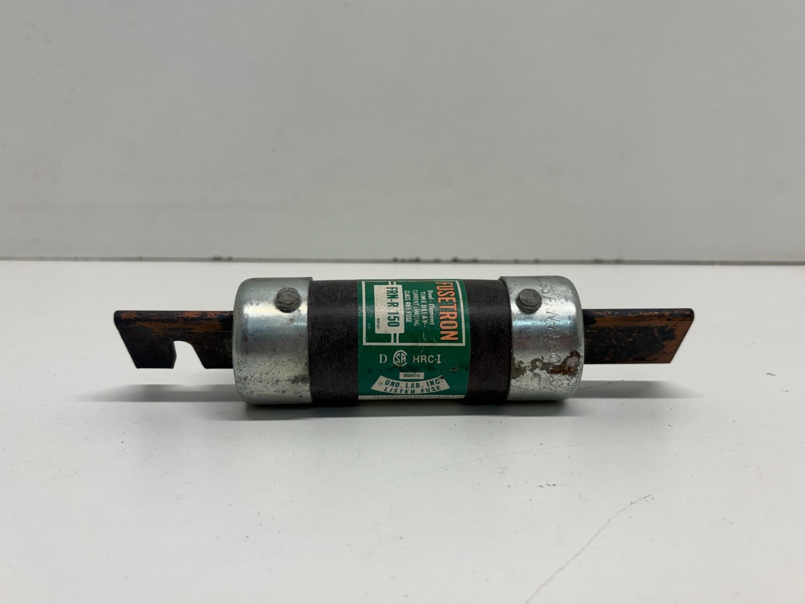 GOOD USED! BUSSMANN FUSETRON 150A 250V TIME DELAY FUSE FRN-R-150