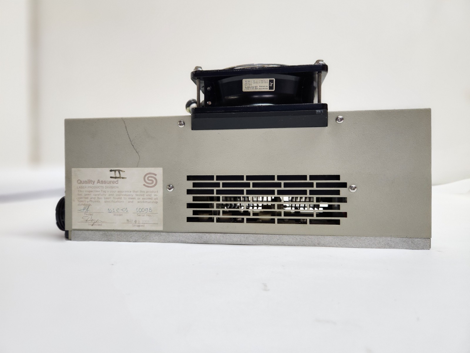 Spectra-Physics 161C-01 16w Argon-Ion Laser Head ~ Untested
