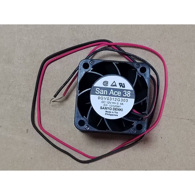 1 pcs Sanyo SANYO 3828 3.8CM 9GV0312G303 12VDC 0.4A cooling fan