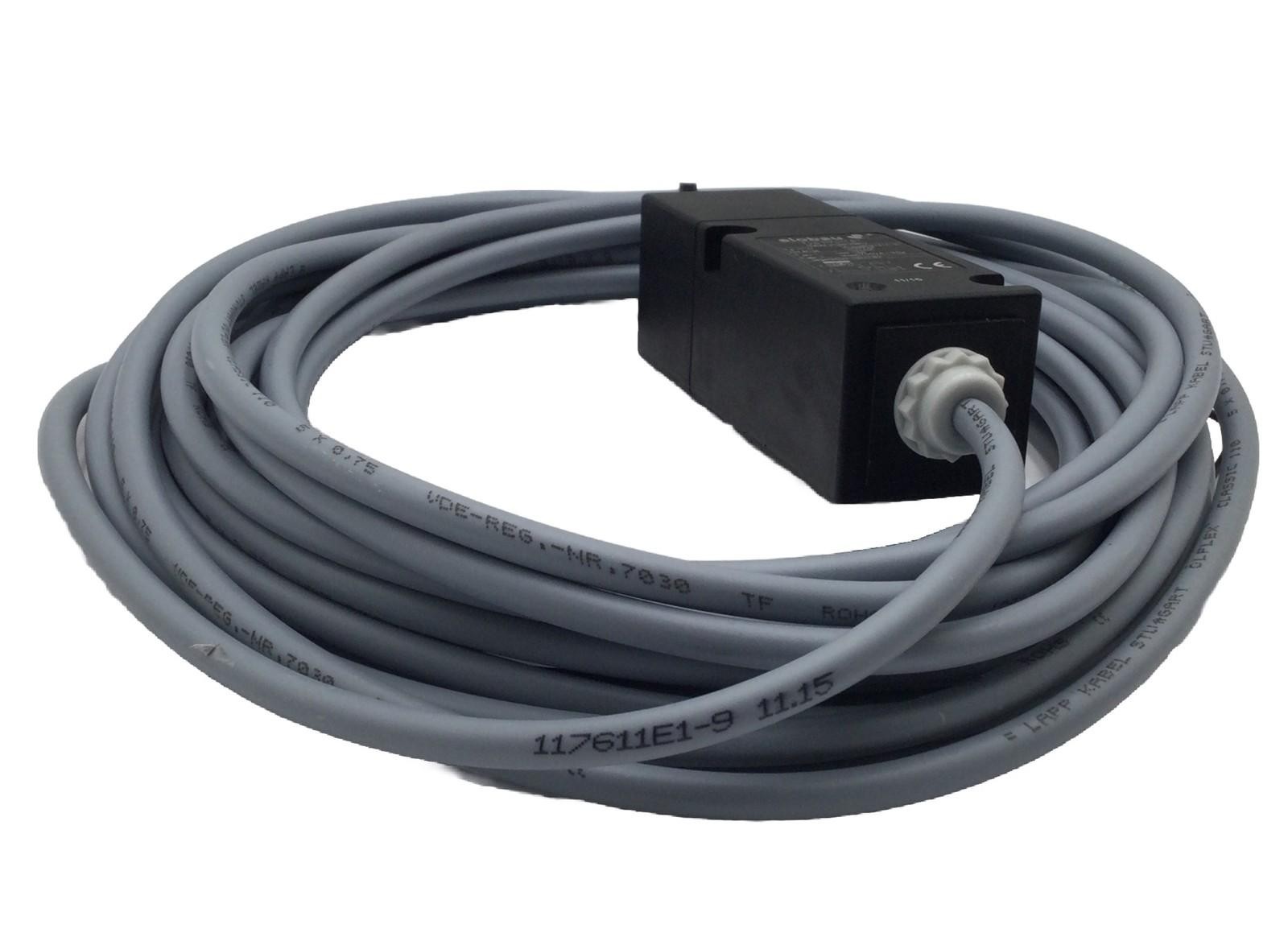 Elobau 117611 E1 Magnetic Safety Position Switch 24V AC/DC 3A 11.15m Cable