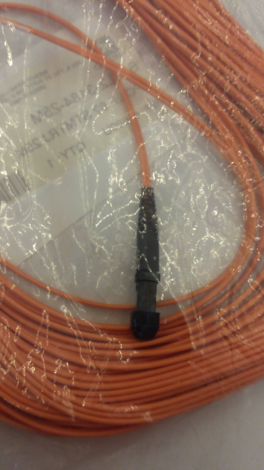 WESCO B02L2/3184-25M FIBER OPTIC PATCH CORD 25M NIB