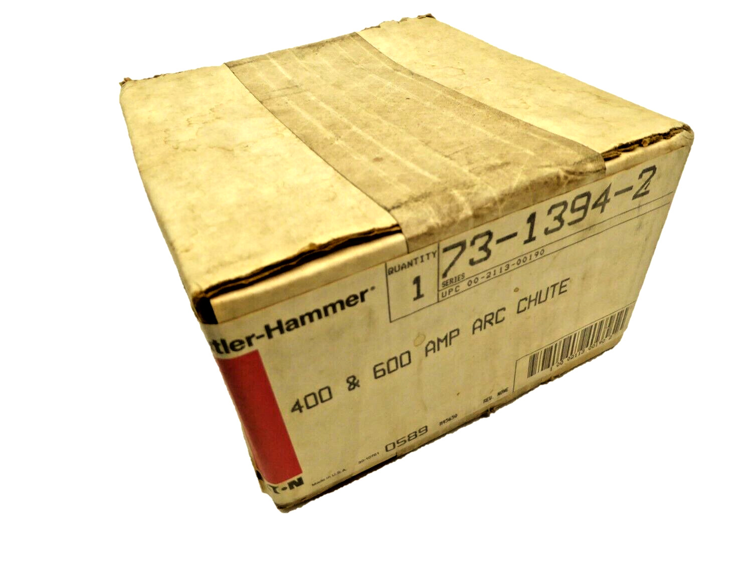 Cutler Hammer 73-1394-2 400 & 600 Amp Arc Chute Factory Sealed NEW IN BOX