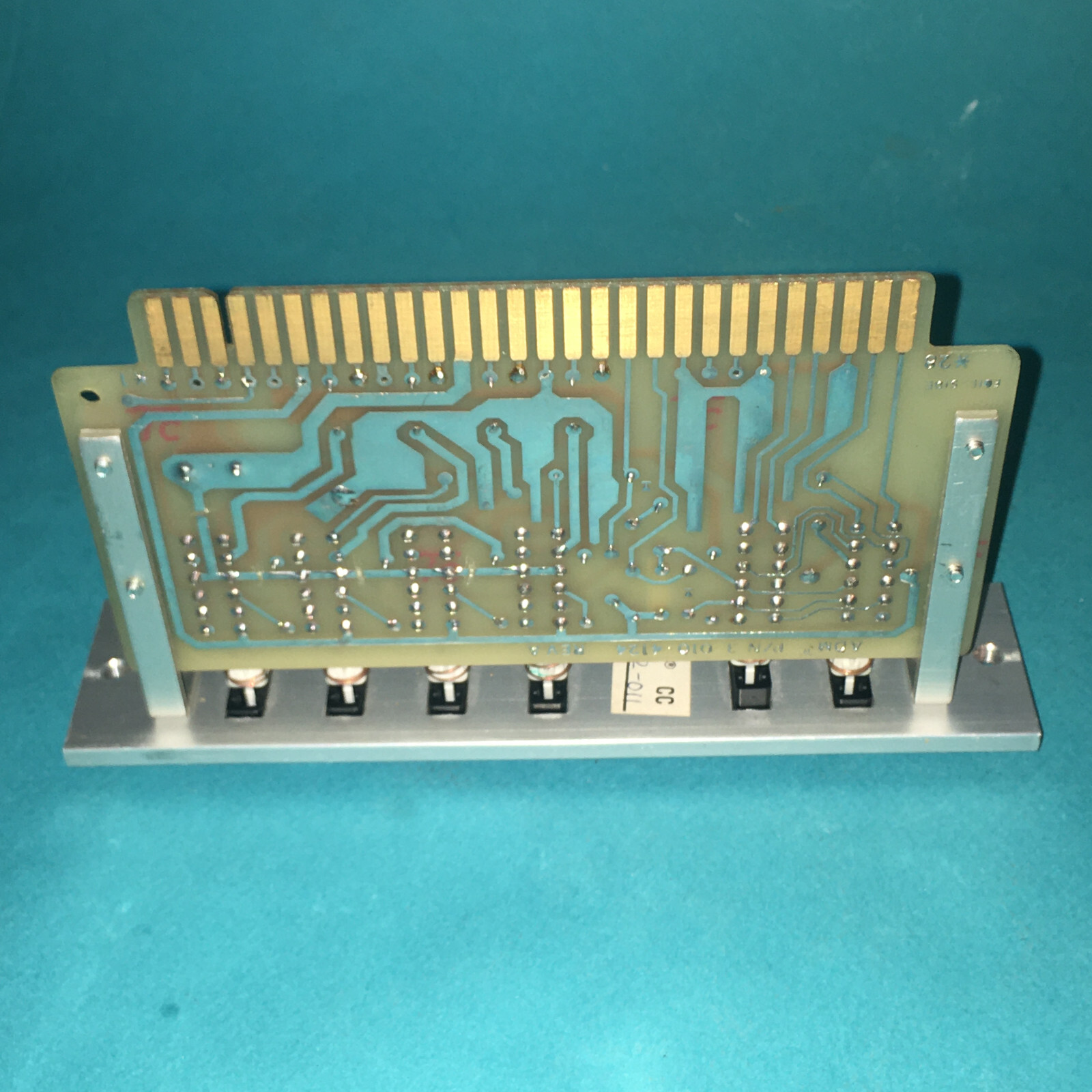 ADM MIXER MODULE BUSS SELECTOR 3-010-4124 MIXING BOARD BUS COMPONENT M6402-011 U