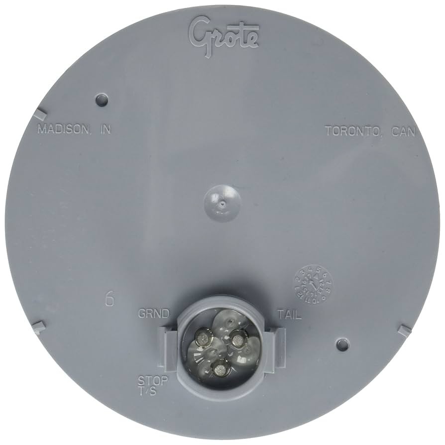 Grote 53252 Supernova 4″ 10-Diode Male Pin LED Stop Tail Turn Light New Take Out