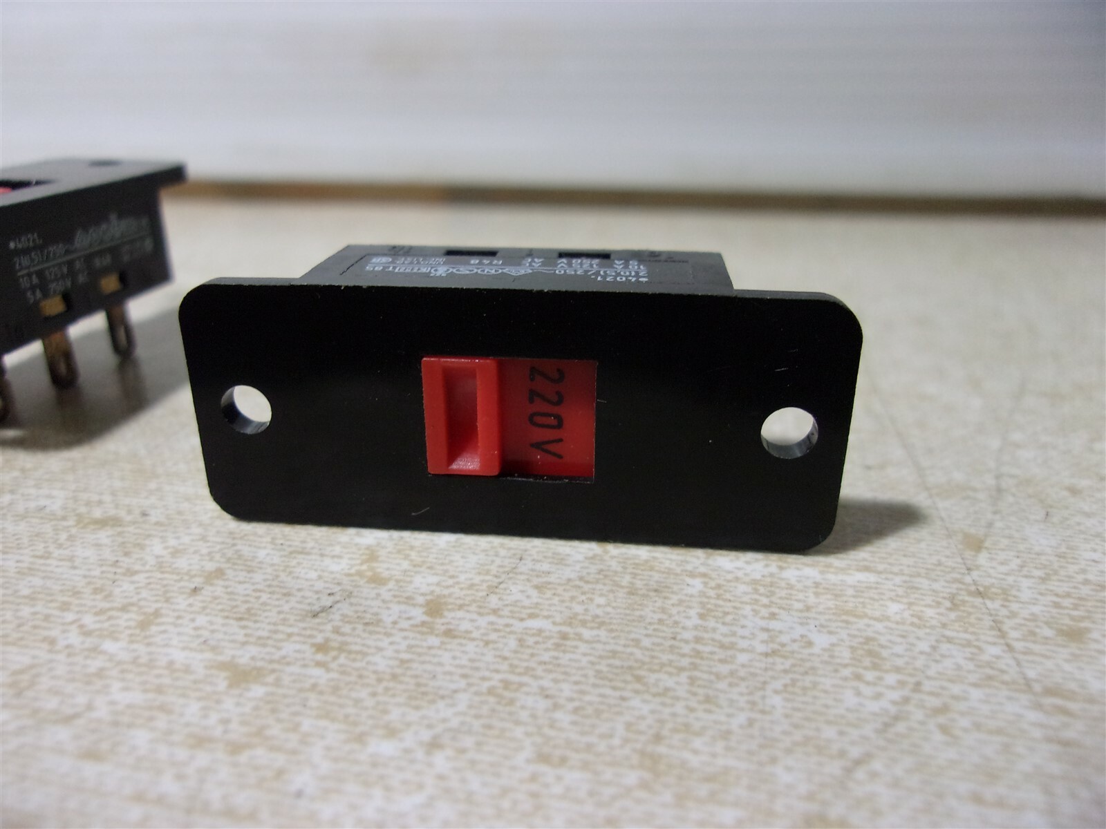 NEW Marquardt Voltage Select Slide Switch 4021 115-230V 6-Pin Lot of 3