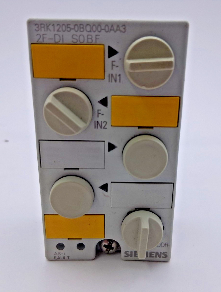 Siemens 3RK1205-0BQ00-0AA3 SAFETY CONTROL MODULE