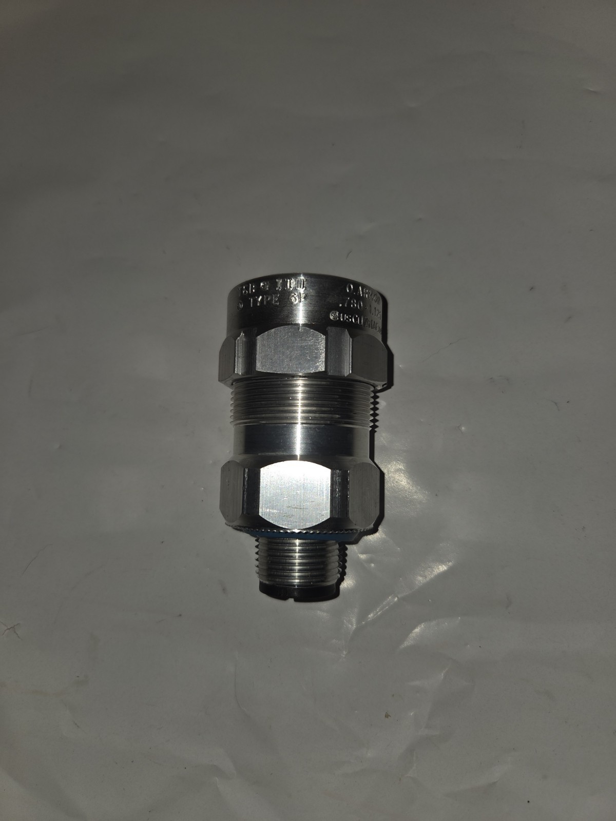 NEW GENUINE THOMAS & BETTS STE075 ALUMINUM FITTING