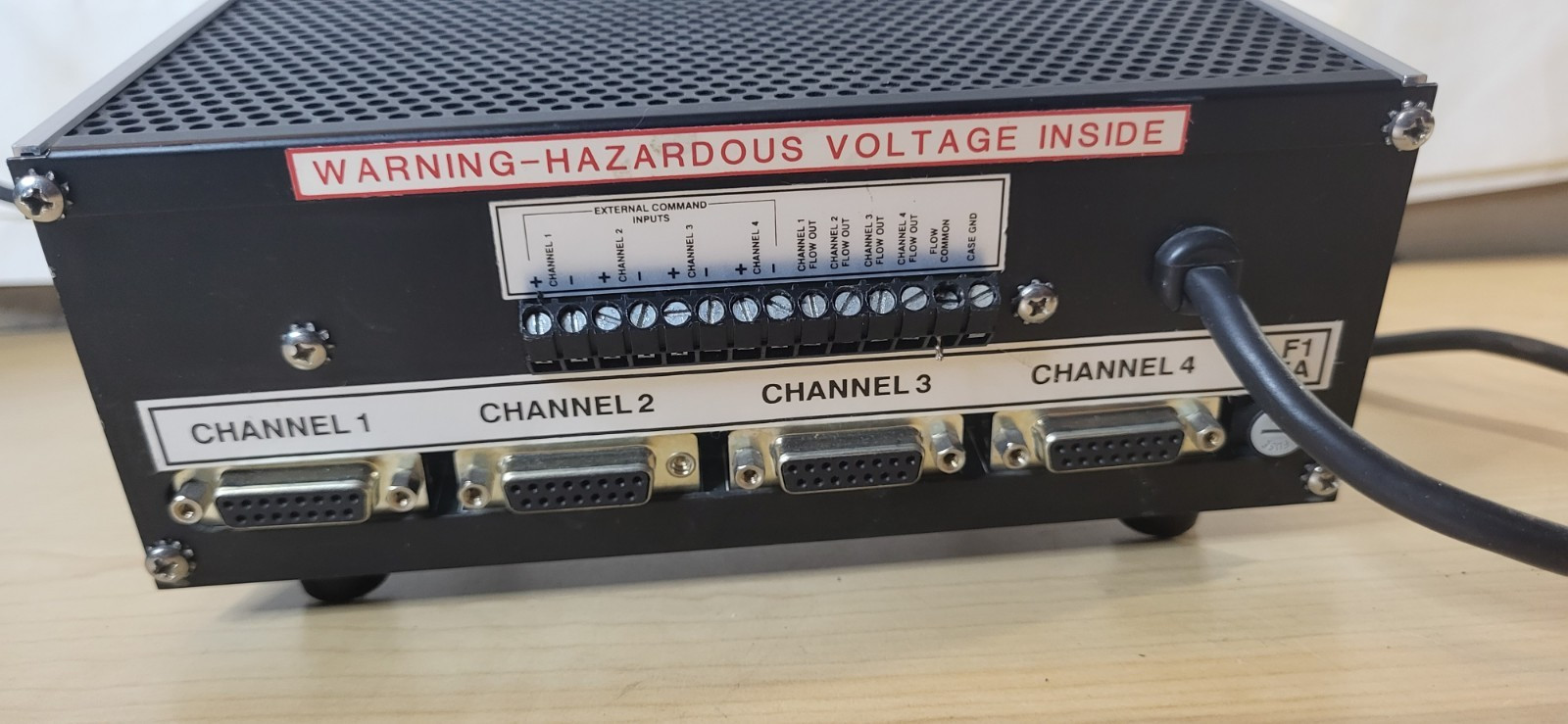 Hastings Model 400 4-Channel Mass Flow Controller Power Supply Used-tested clean