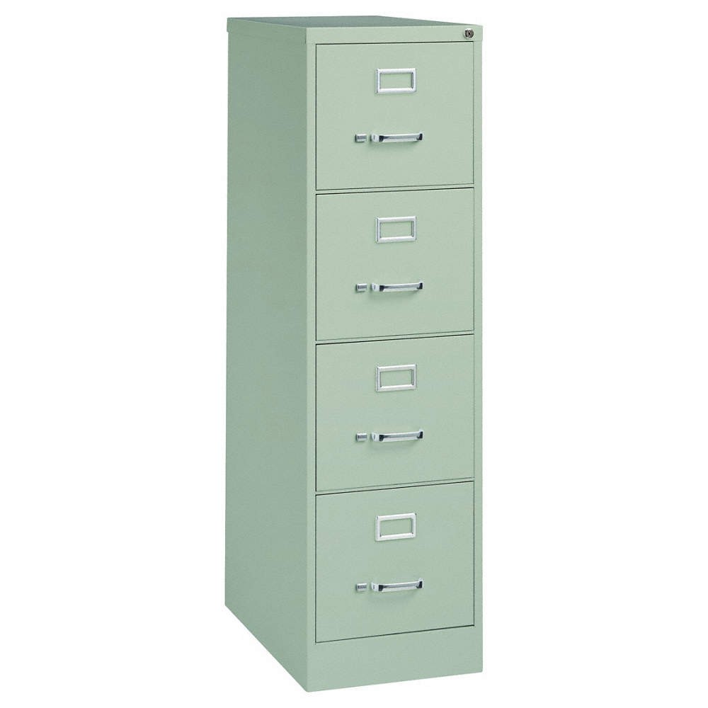 HIRSH 17547 Vertical File Cabinet,Light Gray 415G43